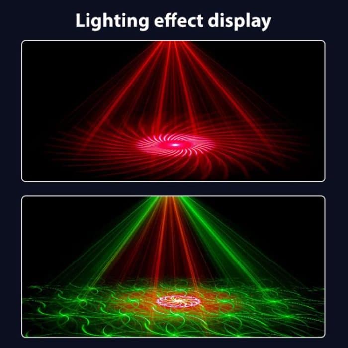 10W Square Laser Light LED Stage Bar KTV Atmosphere Lamp – Bild 5