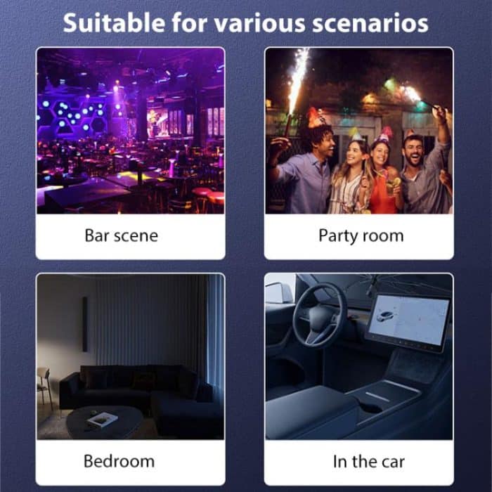 10W Square Laser Light LED Stage Bar KTV Atmosphere Lamp – Bild 8