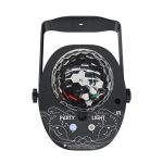 3-in-1 RGB Laser Light LED Stage Voice Control Magic Ball Lamp, No Remote Control, With Remote Control – Bild 2