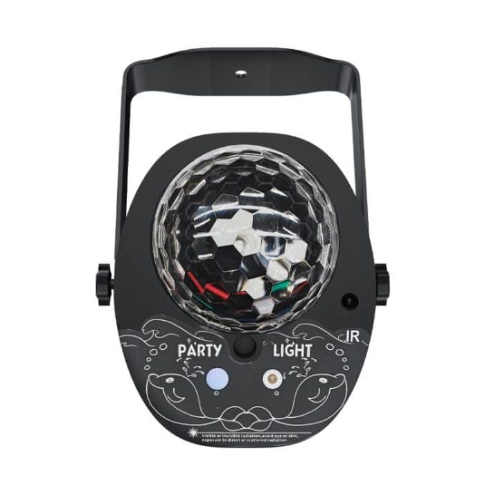 3-in-1 RGB Laser Light LED Stage Voice Control Magic Ball Lamp, No Remote Control, With Remote Control – Bild 2