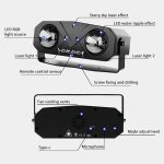 Double Magic Ball Laser Light LED Water Ripple RGB Rotating Stage Lamp, USB-IN, US Plug, EU Plug – Bild 3