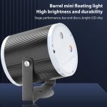 Mini Cylindrical Laser Light LED Stage Starry Projection Lamp, No Remote Control, With Remote Control – Bild 4