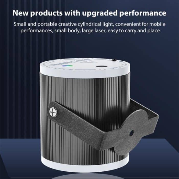 Mini Cylindrical Laser Light LED Stage Starry Projection Lamp, No Remote Control, With Remote Control – Bild 5