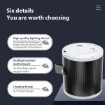 Mini Cylindrical Laser Light LED Stage Starry Projection Lamp, No Remote Control, With Remote Control – Bild 6