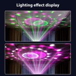 Sunflower Magic Ball Light LED RGB Rotating Stage Lamp, Voice Control, Remote Control – Bild 4
