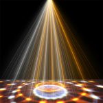 Sunflower Magic Ball Light LED RGB Rotating Stage Lamp, Voice Control, Remote Control – Bild 6