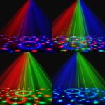 Stripe Magic Ball Light LED RGB Rotating Stage Lamp, No Remote Control, With Remote Control – Bild 6