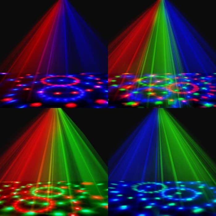 Stripe Magic Ball Light LED RGB Rotating Stage Lamp, No Remote Control, With Remote Control – Bild 6