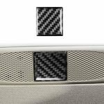 For Tesla Model 3 2019-2022 / Model Y 2019-2024 Carbon Fiber Car Emergency Light Button Decorative Sticker, For Tesla Model 3 2019-2022 / Model Y 2019-2024 Car Emergency Light Button