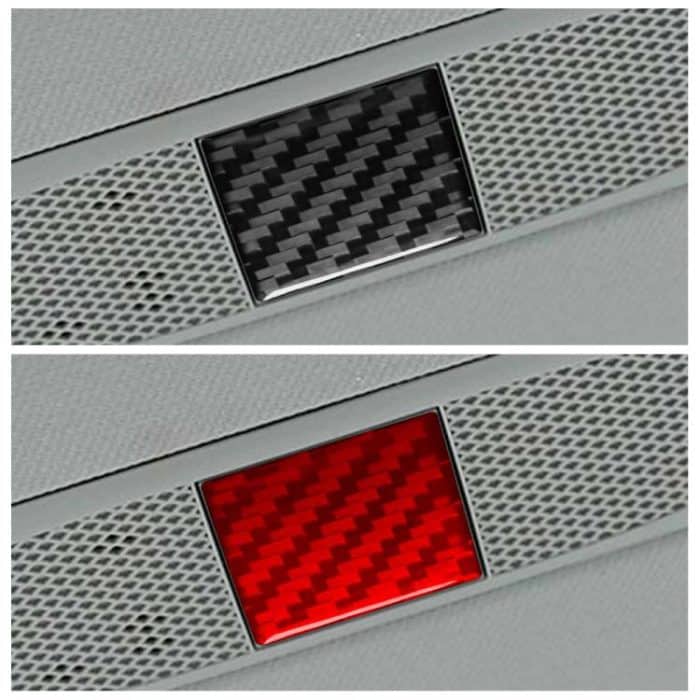 For Tesla Model 3 2019-2022 / Model Y 2019-2024 Carbon Fiber Car Emergency Light Button Decorative Sticker, For Tesla Model 3 2019-2022 / Model Y 2019-2024 Car Emergency Light Button – Bild 5