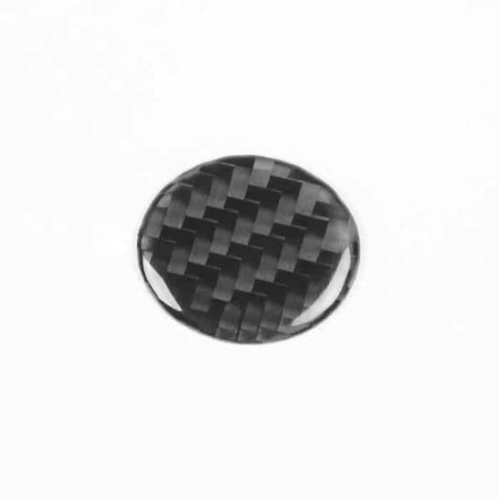 For Tesla Model 3 2023- Carbon Fiber Car Emergency Light Button Decorative Sticker, For Tesla Model 3 2023- Car Emergency Light Button – Bild 2