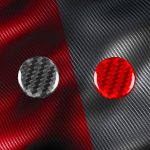 For Tesla Model 3 2023- Carbon Fiber Car Emergency Light Button Decorative Sticker, For Tesla Model 3 2023- Car Emergency Light Button – Bild 4