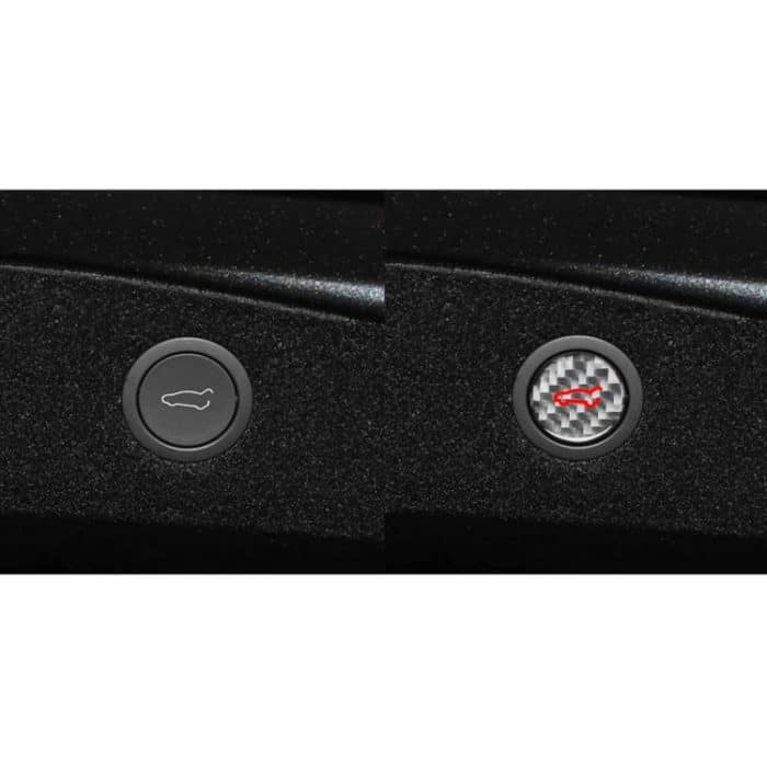 For Tesla Model 3 2023+ / Y New Edition 2025+ Carbon Fiber Car Trunk Button Decorative Sticker, For Tesla Model 3 2023+ / Y New Edition 2025+ Car Trunk Button – Bild 5