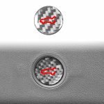 For Tesla Model 3 2019-2023 / Y 2019-2024 Carbon Fiber Car Trunk Button Decorative Sticker, For Tesla Model 3 2019-2023 / Y 2019-2024 Car Trunk Button