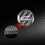 For Tesla Model 3 2019-2023 / Y 2019-2024 Carbon Fiber Car Trunk Button Decorative Sticker, For Tesla Model 3 2019-2023 / Y 2019-2024 Car Trunk Button – Bild 3