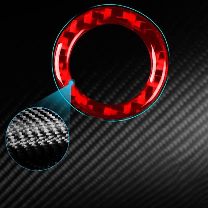 For Tesla Model 3 2023- Carbon Fiber Car Trunk Button Frame Decorative Sticker, Car Trunk Button Frame – Bild 4