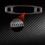 For Tesla Model 3 2023- Carbon Fiber Car Front Reading Light Panel Decorative Sticker, For Tesla Model 3 2023- Car Front Reading Light Panel – Bild 4