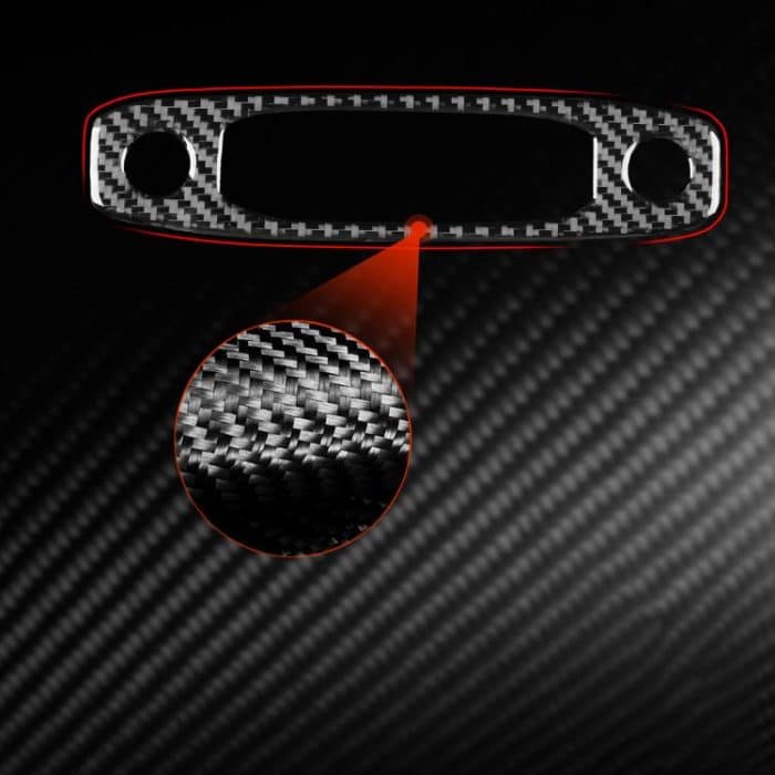 For Tesla Model 3 2023- Carbon Fiber Car Front Reading Light Panel Decorative Sticker, For Tesla Model 3 2023- Car Front Reading Light Panel – Bild 4