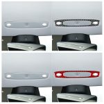 For Tesla Model 3 2023- Carbon Fiber Car Front Reading Light Panel Decorative Sticker, For Tesla Model 3 2023- Car Front Reading Light Panel – Bild 5