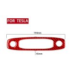 For Tesla Model 3 2017-2022 / Y 2020-2024 Carbon Fiber Car Front Reading Light Panel Decorative Sticker, For Tesla Model 3 2017-2022 / Y 2020-2024 Car Front Reading Light Panel – Bild 4