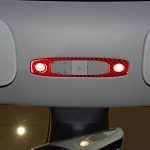 For Tesla Model 3 2017-2022 / Y 2020-2024 Carbon Fiber Car Front Reading Light Panel Decorative Sticker, For Tesla Model 3 2017-2022 / Y 2020-2024 Car Front Reading Light Panel – Bild 5