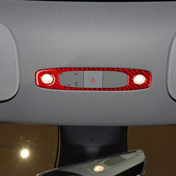 For Tesla Model 3 2017-2022 / Y 2020-2024 Carbon Fiber Car Front Reading Light Panel Decorative Sticker, For Tesla Model 3 2017-2022 / Y 2020-2024 Car Front Reading Light Panel – Bild 5