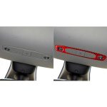 For Tesla Model 3 2017-2022 / Y 2020-2024 Carbon Fiber Car Front Reading Light Panel Decorative Sticker, For Tesla Model 3 2017-2022 / Y 2020-2024 Car Front Reading Light Panel – Bild 6