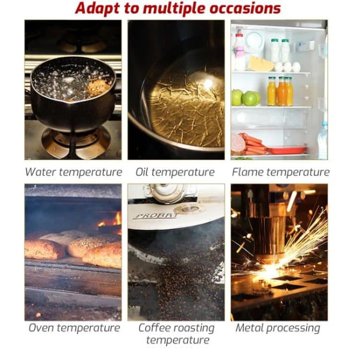 TRSI TA600A+ Infrarot-Thermometer Messbereich -32 bis 400 Grad Celsius – Bild 11