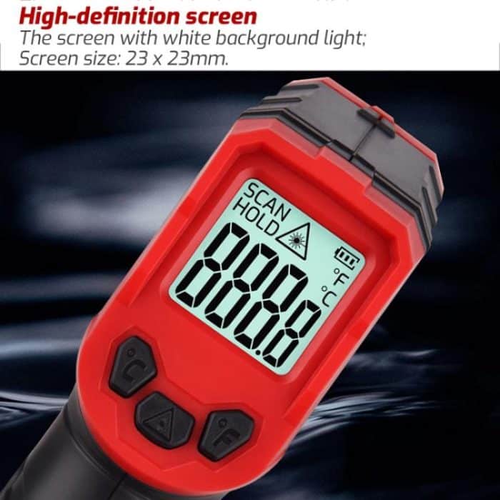 TRSI TA600A+ Infrarot-Thermometer Messbereich -32 bis 400 Grad Celsius – Bild 8