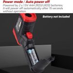 TRSI TA600B+ Infrarot-Thermometer Messbereich -32 bis 550 Grad Celsius – Bild 10