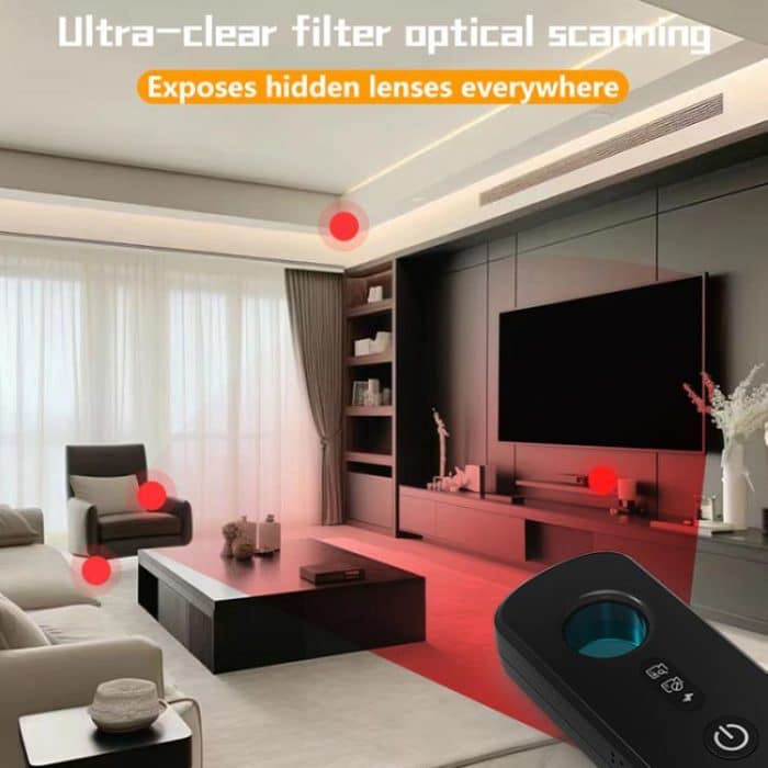 J58 Lens Detector Anti-sneak Peek Infrared Scanning Jammer, J58 – Bild 5