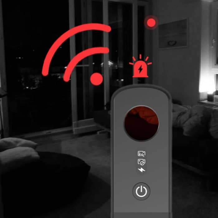 J58 Lens Detector Anti-sneak Peek Infrared Scanning Jammer, J58 – Bild 6