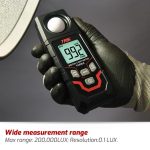 TRSI TA636A Integriertes digitales Luxmeter zur Messung der Lichthelligkeit – Bild 3