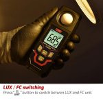TRSI TA636A Integriertes digitales Luxmeter zur Messung der Lichthelligkeit – Bild 6
