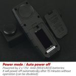 TRSI TA636B Integriertes digitales Luxmeter, Helligkeitsmessunterstützung BT – Bild 8