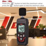 TRSI TA656A Digitales Geräuschmessgerät Dezibeldetektor – Bild 9