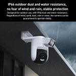 Original Xiaomi Outdoor Camera 4 MJSXJ10HL Dual 5MP 3K Ultra HD IP66 Waterproof, MJSXJ10HL – Bild 8