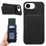 Denior D28 Retro Texture RFID MagSafe Vertical Flip Card-slot Phone Case, For iPhone 16e, For iPhone 16 Pro Max, For iPhone 16 Pro, For iPhone 16 Plus, For iPhone 16, For iPhone 15 Pro Max, For iPhone 15 Pro, For iPhone 15 Plus