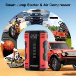 FOXSUR Car Emergency Starter Power Supply Multi-function Portable Car Air Pump – Bild 2
