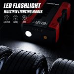 FOXSUR Car Emergency Starter Power Supply Multi-function Portable Car Air Pump – Bild 8