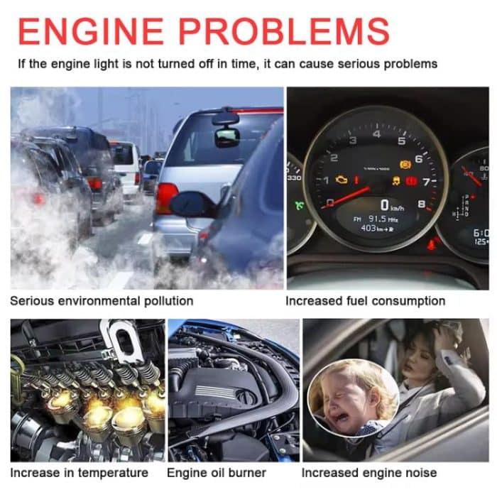 FOXSUR V529 OBD2 Car Engine Fault Code Reader Diagnostic Instrument – Bild 8