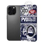 WK WTPC-012 Jungle Series Kinkong Sparkling Diamond Metal Lens Protector Film, For iPhone 16 Pro / 16 Pro Max