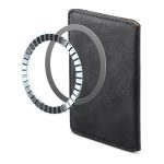 Denior V08 Magsafe Wallet Retro Texture Leather Magnetic Card Holder Bag, V08 – Bild 3