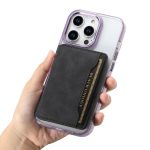 Denior V08 Magsafe Wallet Retro Texture Leather Magnetic Card Holder Bag, V08 – Bild 4