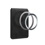 Denior V19 Magsafe Wallet Retro Texture Leather RFID Flip Card Holder Bag, V19 – Bild 5