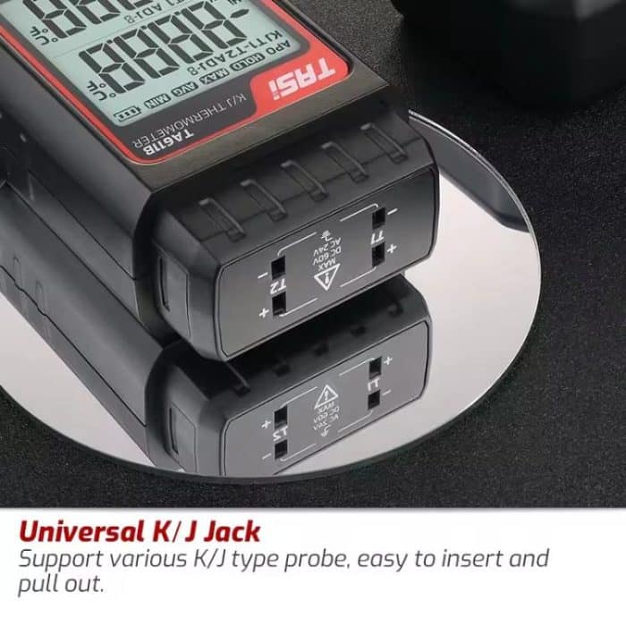 TRSI TA610A Industrielles Handthermometer Typ K, Thermoelement, Einkanal, ohne Umgebungstemperatur – Bild 11