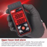 TRSI TA610A Industrielles Handthermometer Typ K, Thermoelement, Einkanal, ohne Umgebungstemperatur – Bild 10