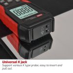 TRSI TA610B Industrielles Handthermometer Typ K, Zweikanal – Bild 5