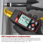 TRSI TA610B Industrielles Handthermometer Typ K, Zweikanal – Bild 8