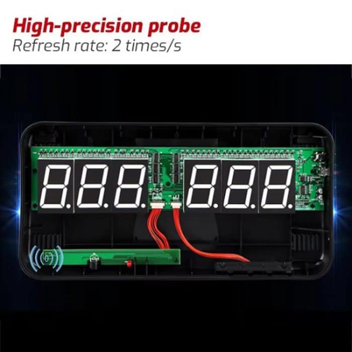 TRSI TA623A Industrielles Thermometer-Hygrometer zur Wandmontage, eingebaute Sonde – Bild 11